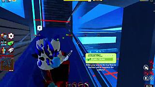 Intense Cop Blowjob During Roblox Jailbreak Gameplay