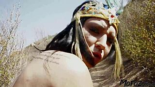 Black Haired Amateur with Small Tits Receives Rough Anal and Facial