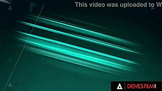 Devils Film - Naughty Busty Stepmom Victoria Lobov Makes Stepson Eat Cereal with Her Tits