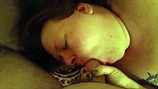 Does this fat milf bbw enjoy that monster cock?