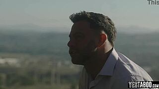 CELEBRITY GUIDE FUCKS TWO BUSTY STEPSISTERS HARD