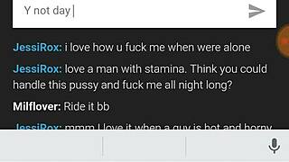 my girlfriend jessi gets anal assfucking with friend in milf sex.