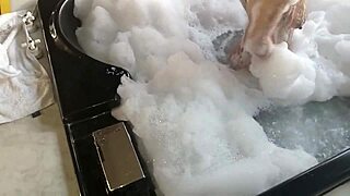 brunette in feminine clothing gets ass fucked hard by guy