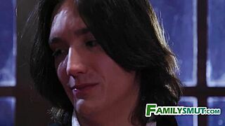 Old Mother In Law Family Foursome Thrust With Share