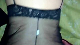 Mature Italian Milf in Lingerie Gets Anal from Big Cock