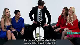 Hey, stepmoms swapping stepsons with london river and harper hill