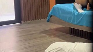 Stepfather watches stepdaughter masturbate her wet pussy