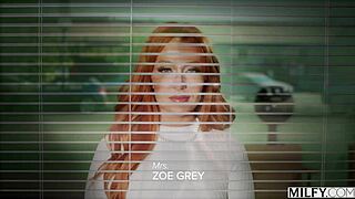 Milfy Cock Thirsty Redheaded MILF Zoe Grey Lusts After Stud's Cock