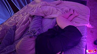 Stepmom sucks stepson's cock hard