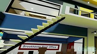 Roblox brookhaven rp funny moments with rough fucking comic