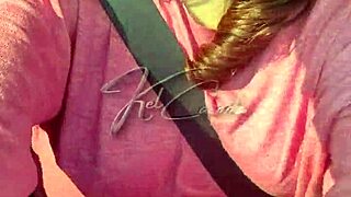 Car trip teasing truckers