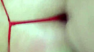 Suggestive Mommy Bent Over In Doggy Style Punishment