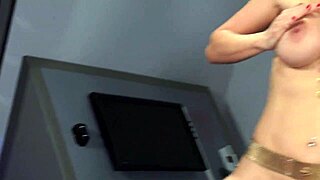 Bold Mature Cougar Roughly Licks and Muff Dives Sexy Girl's Wet Big Tits in Lesbian Encounter