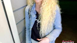 skinny blonde cutie sassy plays with toys and fingers mature milf