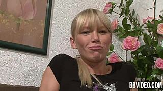 Firm German Babe's Softcore Dildo Masturbation Intrigues