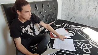 Secretary Deepthroats Monster Cock Intensely After Work