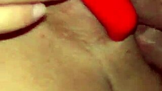 husband watches exhibitionist wife spread for anal fucking with toys to orgasm