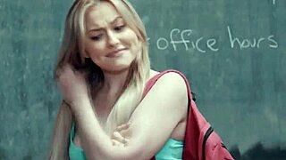 milf teacher dominates student with strapon