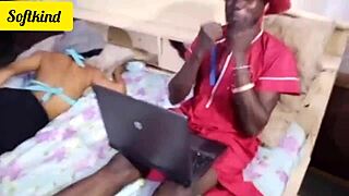 Big Black Cock Lecturer Moans During Rough Fuck!