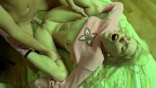 Intriguing Fuck Of Shaved Pussy On Blonde Teen