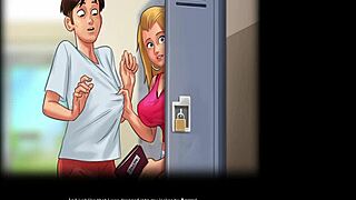 Roxxie Gets Clapped by Mia in Locker Room Fuck?