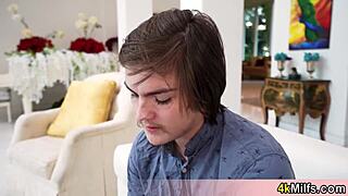 beautiful milf businesswoman gets tight pussy fucked hard