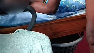 Real African amateur couples share full clip on sheer fabric