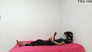 Stepsiblings talk and end up doing hot sexual challenges together