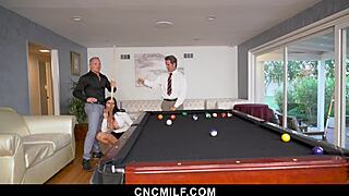 i take care of businessmen with a kinky threesome in the office