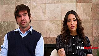 mr and mrs smith porn parody - vanessa sky lucky fate thatmylf