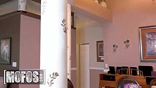 mia ryder invites babysitter hope harper to join in