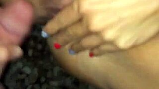 Young Cock Fucks Mature Blonde In Public