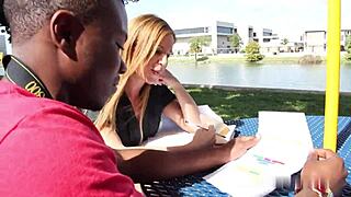 College Professor Sucking Black Dick! Bent Over For Monster Cock