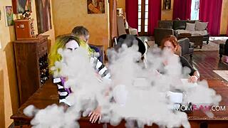 Pussy Juice Haunted Parody with Lily Lane River Lynn Mochi Mona Molly Manning Mike Mancini Ken Feels