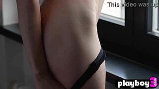 yoga hottie karlee paige swallowing cock in workout with mature couple