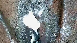 Step Mom's Pussy Gets Ice Cream Before Eating