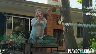 Big Boobs Redhead Milf Maya Kendrick Exposes Hairy Pussy