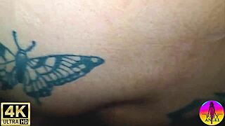 my married neighbor covers my ass in cum