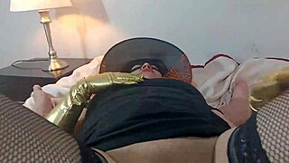 Latina witch gets anal creampie on halloween