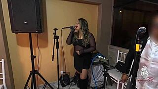 Picking Up Cumbia Singer For Intense Bed Session With Facial