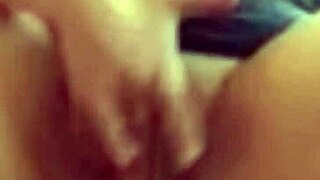 LOUD SOLO ORGASM from amateur wife masturbating her WET PUSSY and ASS