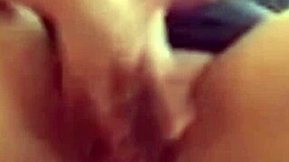 LOUD SOLO ORGASM from amateur wife masturbating her WET PUSSY and ASS