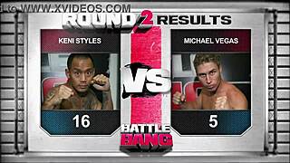 Black Cock Pounds Big Tits Milf Hard in MMA Ring Action!