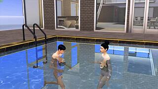 Step Mom Tricks Me Into Game For Hard Fucking And Facial Cumshot