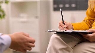 my friend's hot therapist mom comforting me with her tits