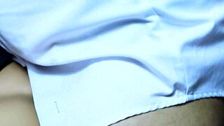 Teen 18+ in costumes licks and gets assfucked with creampie pov fisting