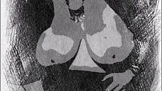 crazy bbw milf zabel chained in rough bondage parody