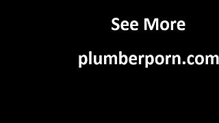 Hot Mature Waiting For Plumber At Home