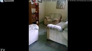 Hot Mature Waiting For Plumber At Home