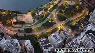 Brazilian Milf Masturbates Hotly In Rio Motel!